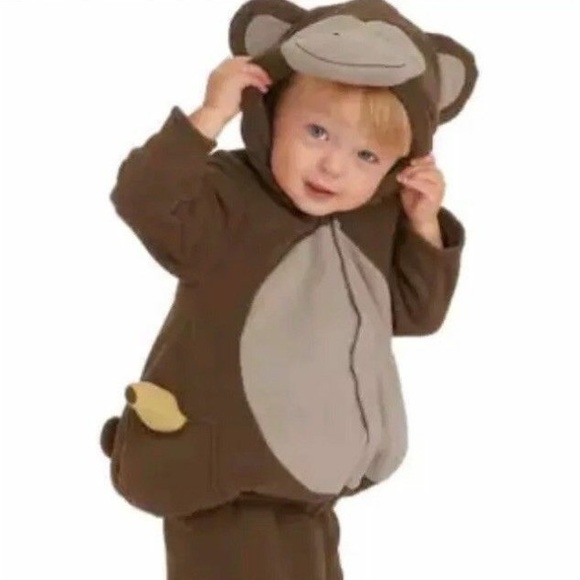 PLUSH halloween costume- MONKEY - Picture 1 of 6